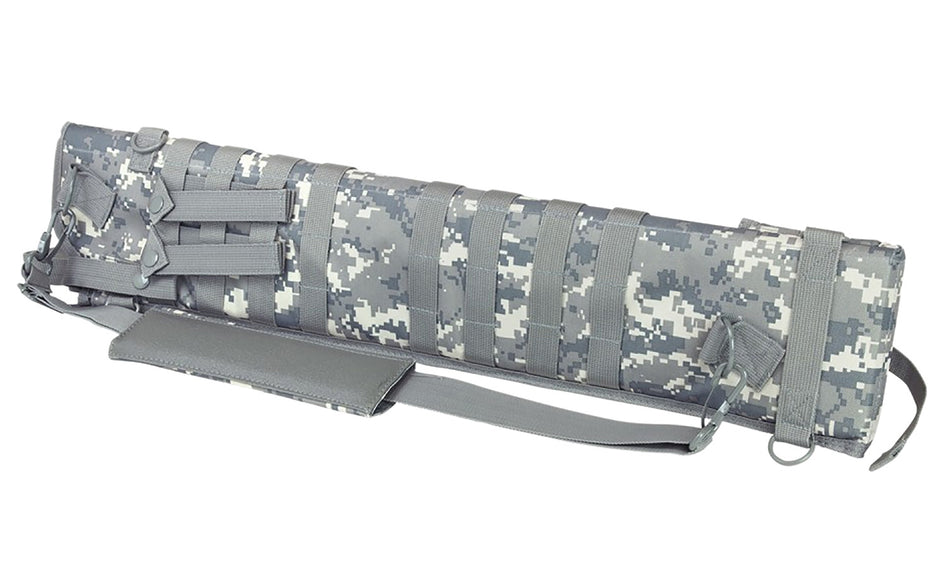 NcStar VISM Shotgun Scabbard 600D PVC Digital Camo Modular Mount 29"-34.75"