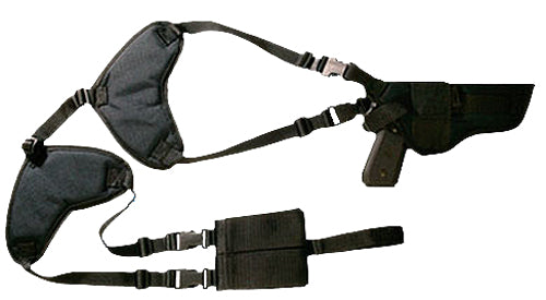 Bulldog WSHD31 Padded Shoulder Harness Holster Nylon for Large Frame Autos Ambidextrous
