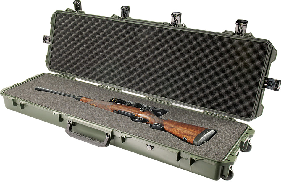 Pelican Storm Long Wheeled Case 53" OD Green HPX Resin Rifle Shotgun