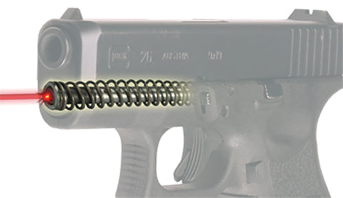 LaserMax Red Guide Rod Laser for Glock 26 and 27 Gen 4 Black