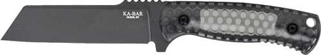 KA-BAR Les George 4.62" Sheepsfoot Fixed Blade Knife with Sheath
