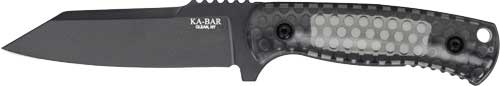 KA-BAR Les George 4.62" Reverse Tanto Fixed Blade Knife with Sheath