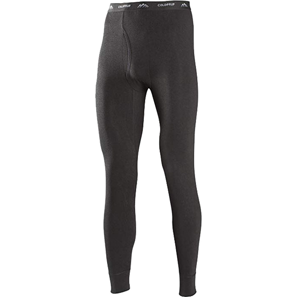 ColdPruf Platinum II Thermal Pants Black Large with Comfort Waistband