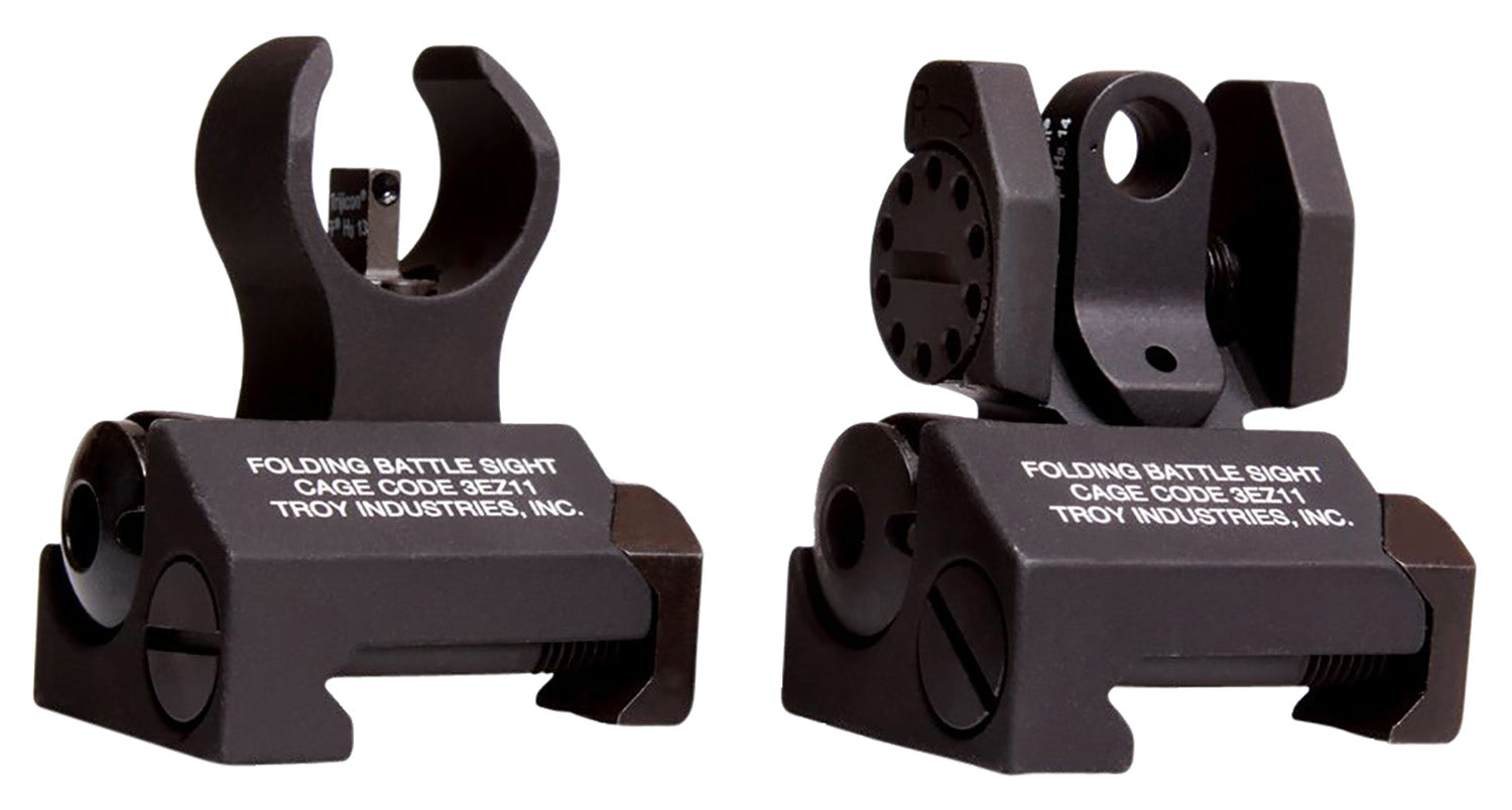 Troy Ind SSIGIARSMBT00 Micro Sight Set HK Front & Round Rear Black Finish