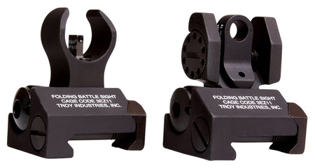Troy Ind SSIGIARSMBT00 Micro Sight Set HK Front & Round Rear Black Finish