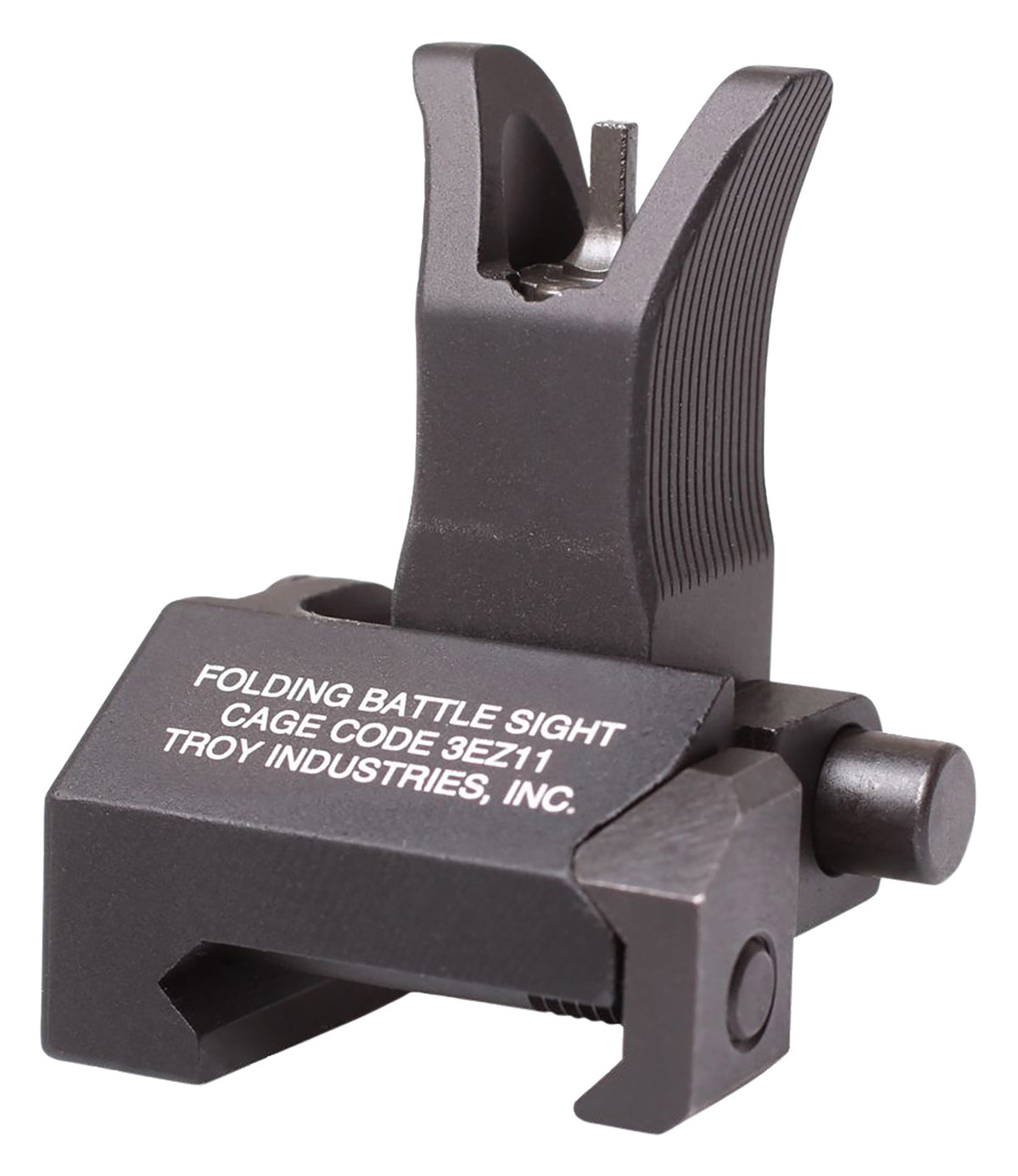 Troy Ind SSIGFBSFMBT01 M4 Tritium Front Folding BattleSight Anodized Black