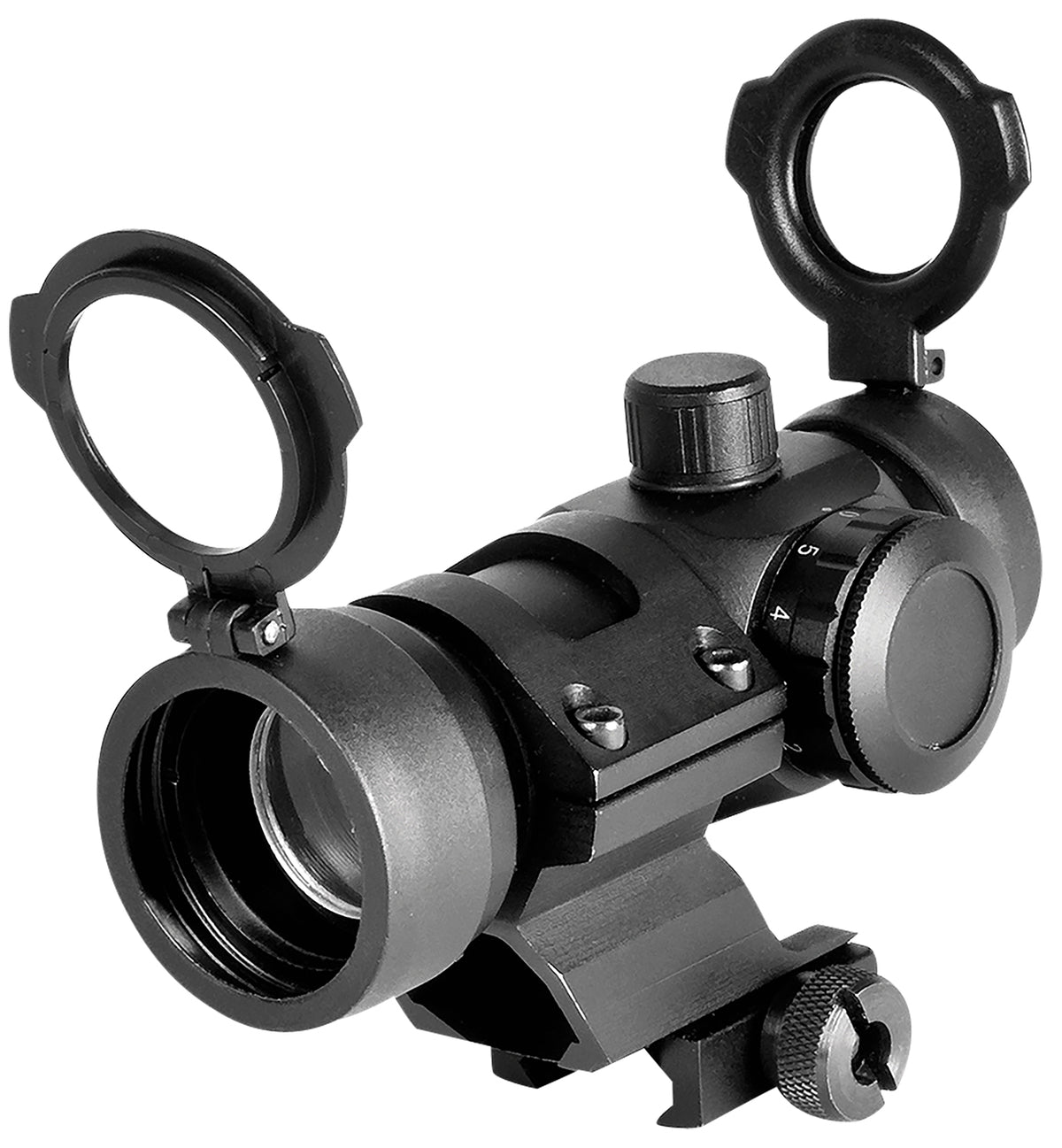 NcStar DMRG130 Black Anodized 1x 30mm Dual Red Green 3 MOA Dot Tube Reflex Optic