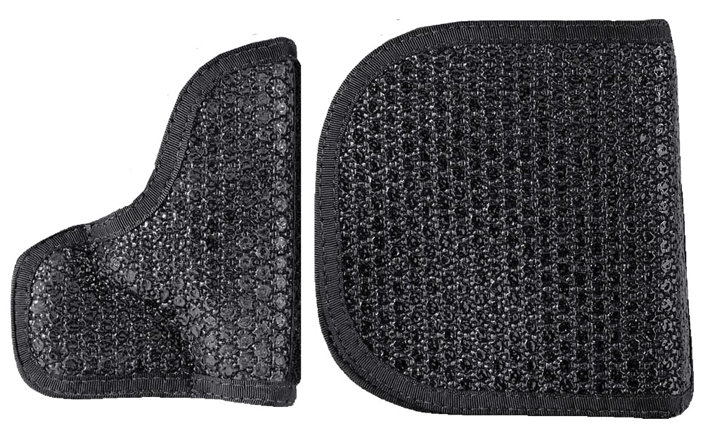 DeSantis Super Fly Black Rubberized Fabric Pocket Holster for S&W J Frame Revolver Ambi