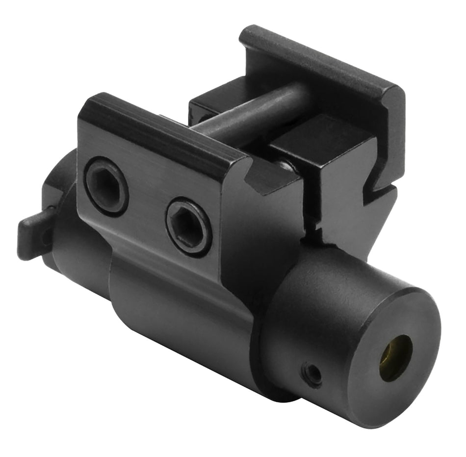 NcStar Compact Red Laser with Weaver Style Picatinny Mount Anodized Black