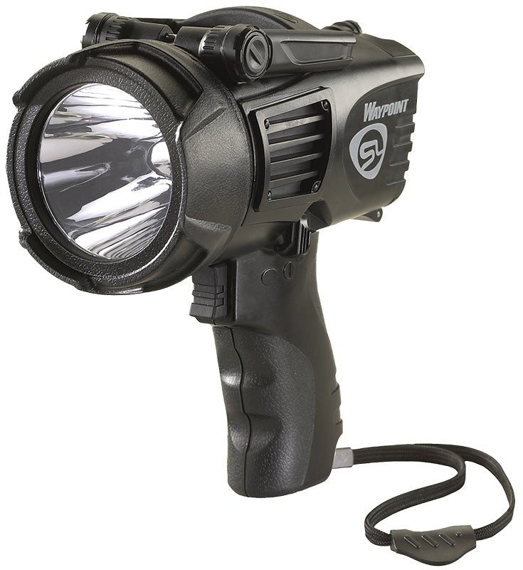 Streamlight WayPoint LED Spotlight Black Polycarbonate 550 Lumens 625 Meter Range
