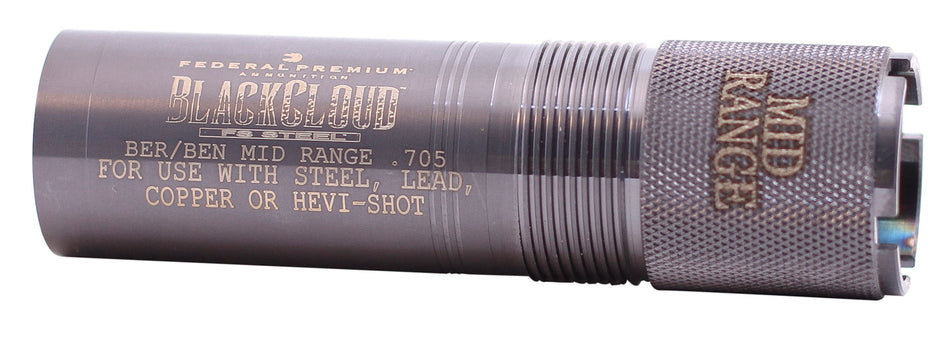 Carlson's Black Cloud 12 Gauge Mid-Range Titanium Coated Choke Tube Benelli/Beretta Mobil