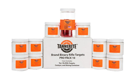 Tannerite PP410 Pro Pak 1 lb Impact Enhancement Exploding Targets 10 Pack for Centerfire Rifle