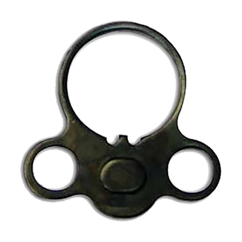 ProMag PM140A Single Point Sling Attachment Plate Dual Loop Black Oxide Steel Ambidextrous AR