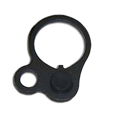ProMag PM140B Ambidextrous Single Point Sling Plate Black Oxide Steel for AR Collapsible Stock