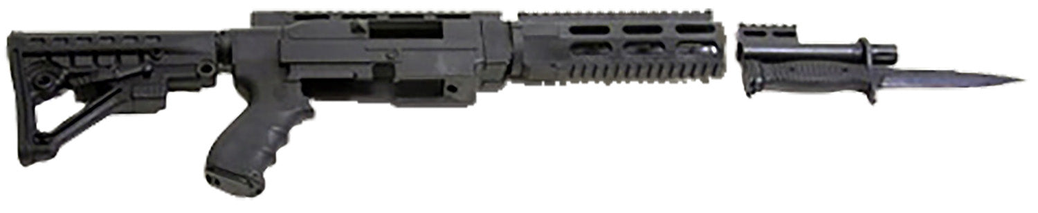 Archangel AA556R 6-Position Black Synthetic AR-15 Conversion Stock for Ruger 10/22