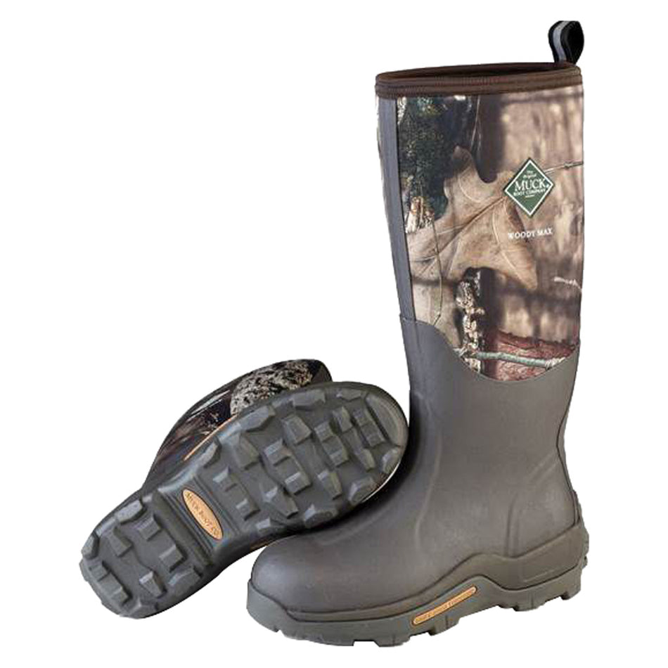 Muck Woody Max All-Season Waterproof Boot Mossy Oak Country 13