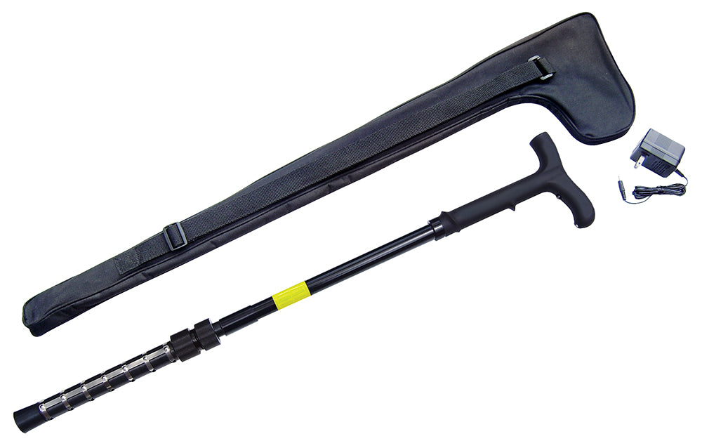 Zap Stun Cane ZAPCANE 250 lb Capacity Rechargeable NiMH 1 Million Volts 32"-36"