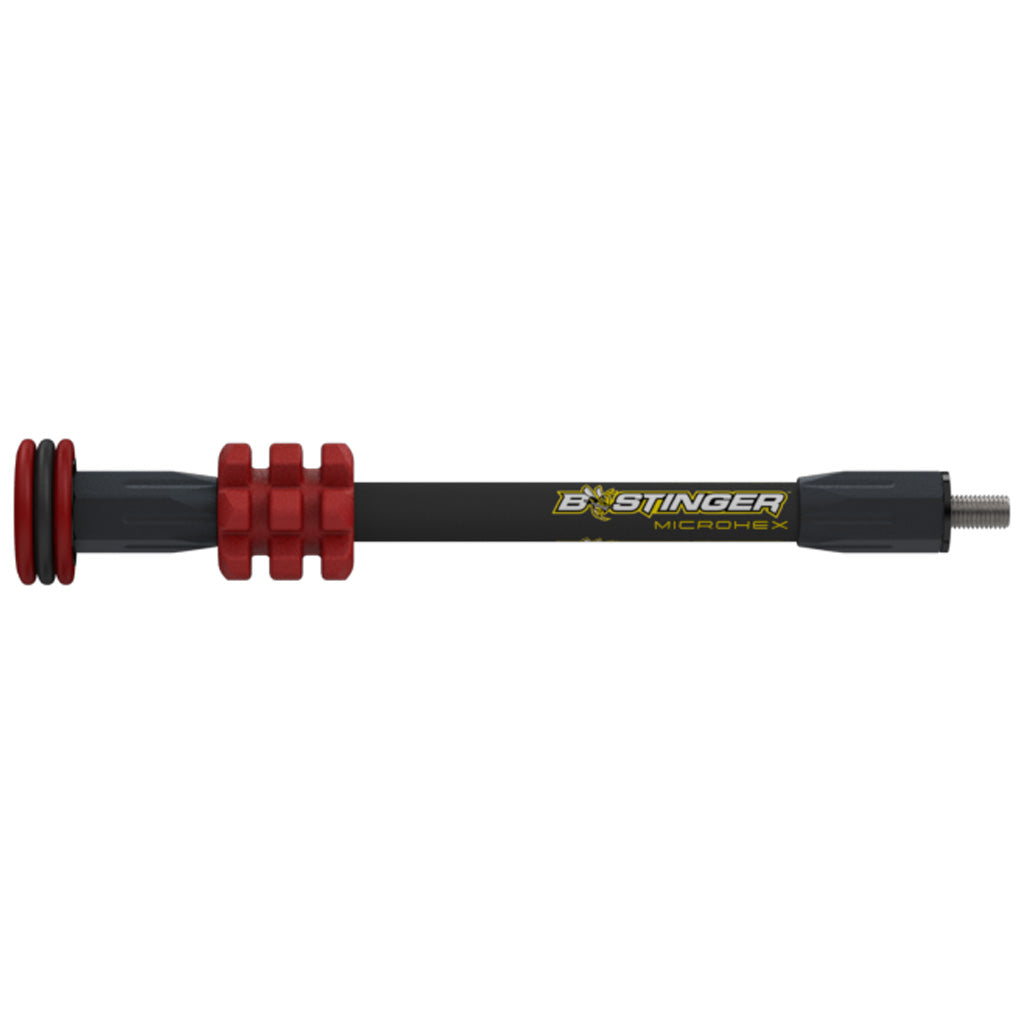 Bee Stinger MicroHex 8-Inch Stabilizer in Red