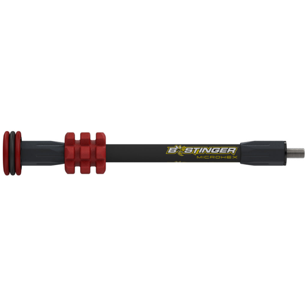 Bee Stinger MicroHex 10-Inch Stabilizer in Red