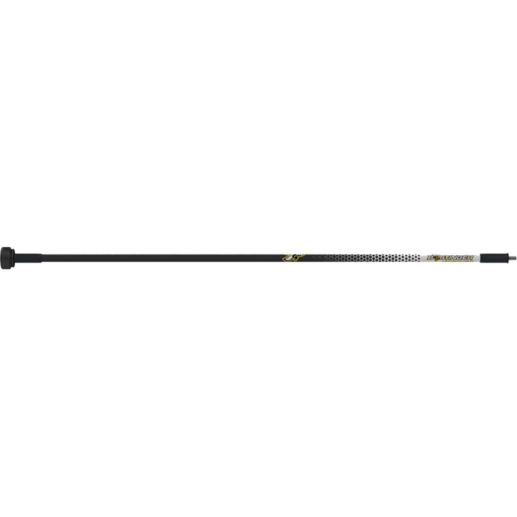Bee Stinger MicroHex 20 in. Black/White Archery Target Stabilizer