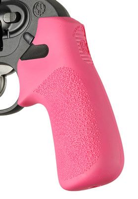 Hogue Tamer Rubber Grip for Ruger LCR and LCRx Pink