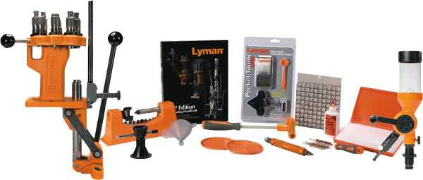 Lyman All American 8 Reloading Kit with Brass Smith Press