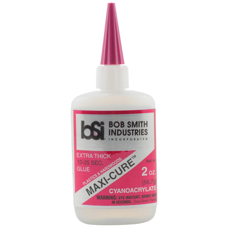 Bob Smith Maxi-Cure Extra Thick Glue for Arrow Fletching 2 oz.
