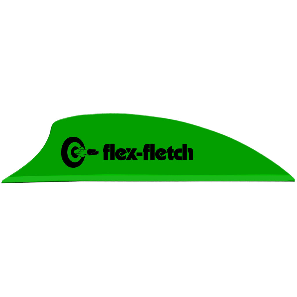 Flex Fletch SK2 Fluorescent Green Archery Fletching Vanes 2 in. Pack of 39