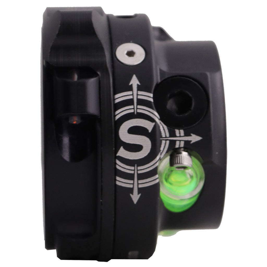 Shrewd Optum Archery Scope 35mm Black Left Hand Adjustable