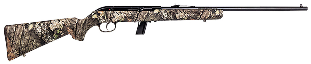 Savage Arms 40002 64 Full Size 22 LR 10+1 21" Matte Black Sporter Barrel, Matte Black Drilled & Tapped Carbon Steel Receiver, Next G-1 Fixed Synthetic Stock, Right Hand