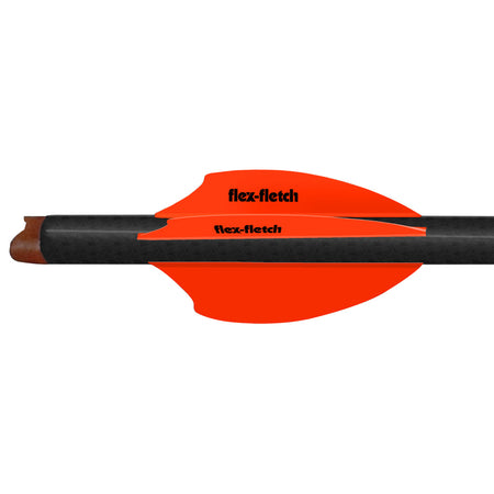 Flex Fletch SK2 100-Pack Blaze Orange 2 in. Arrow Vanes