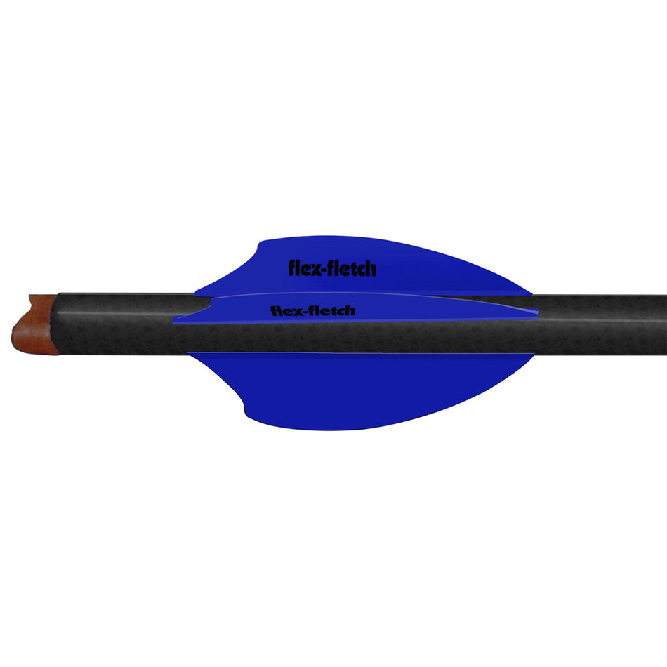 Flex Fletch SK2 100-Pack Blue 2 in. Arrow Vanes