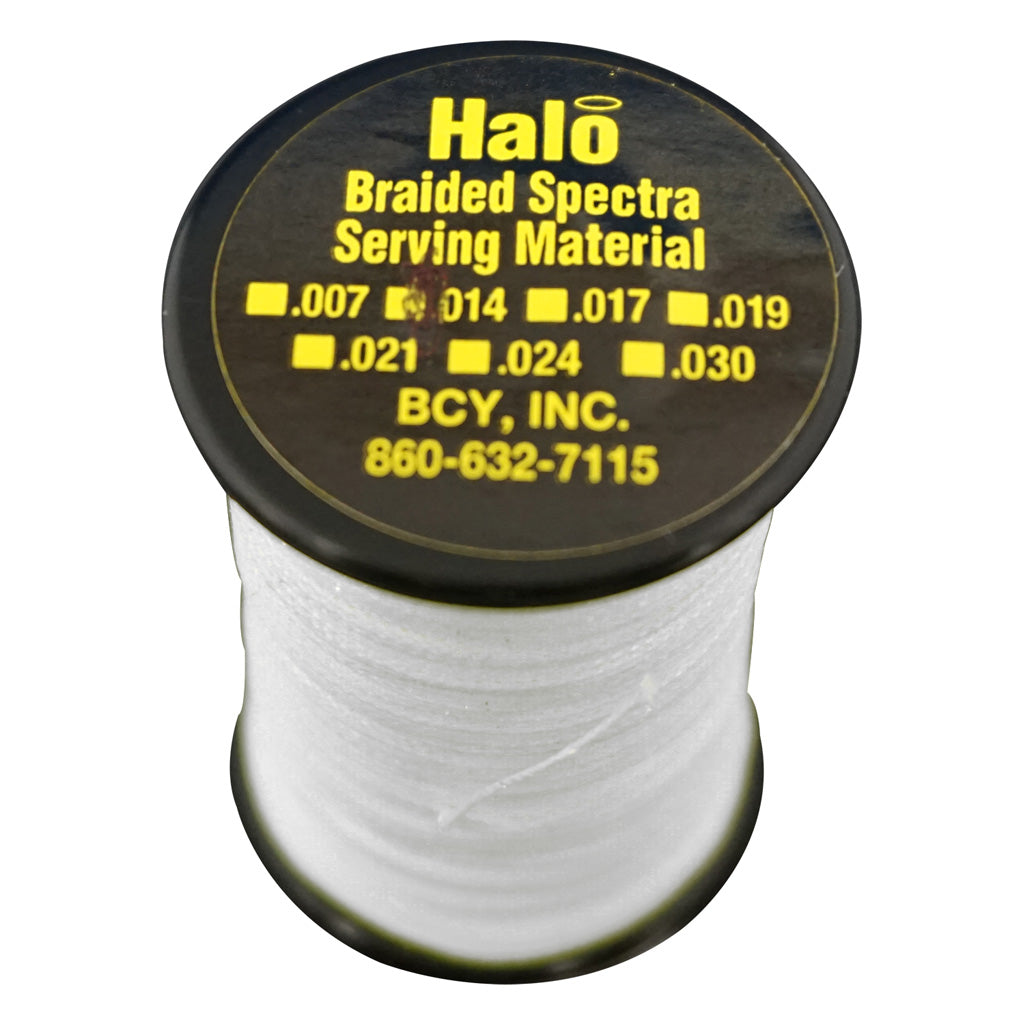 BCY Halo 120 yd. White .014 Bowstring Serving