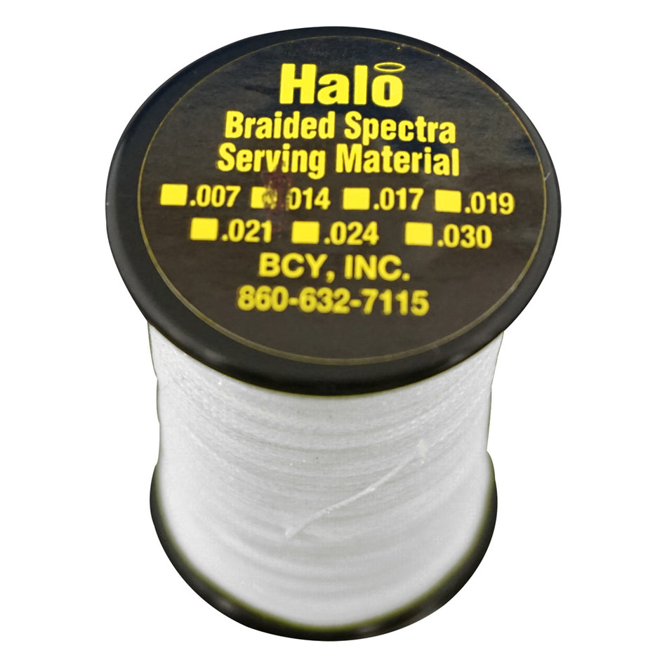 BCY Halo 120 yd. White .014 Bowstring Serving