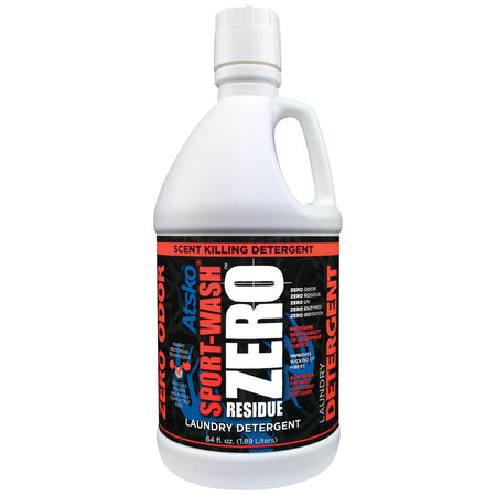 Atsko Zero Sport Wash Scent-Free Laundry Detergent 64 oz.