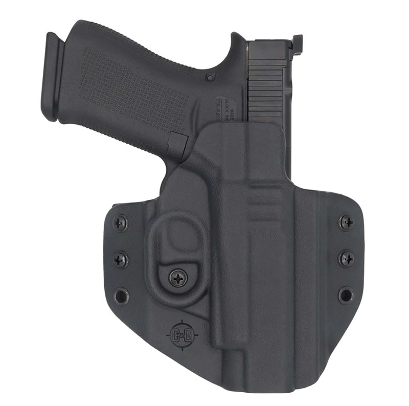 Glock 48 Left Hand OWB Covert Holster Black C&G