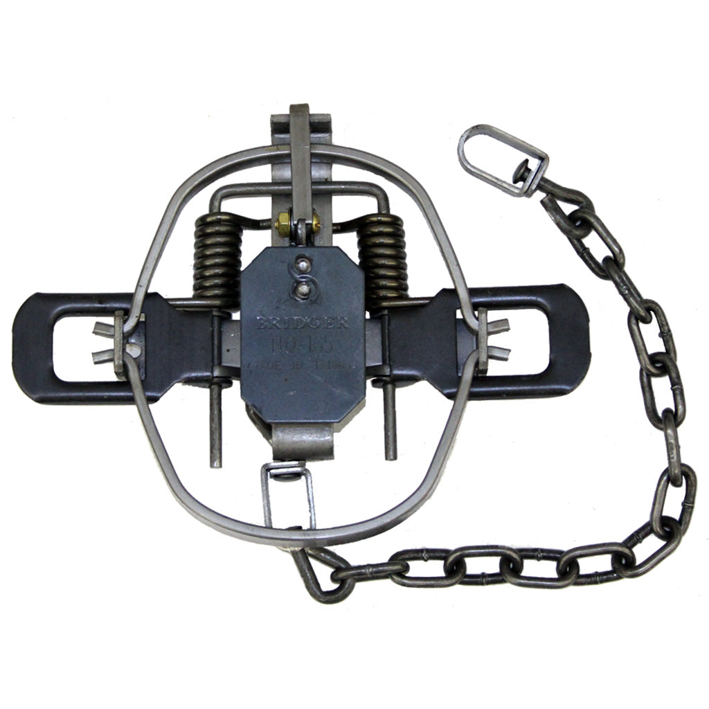 No. 1.65 Bridger Coil Trap with Machine Chain and Swivel