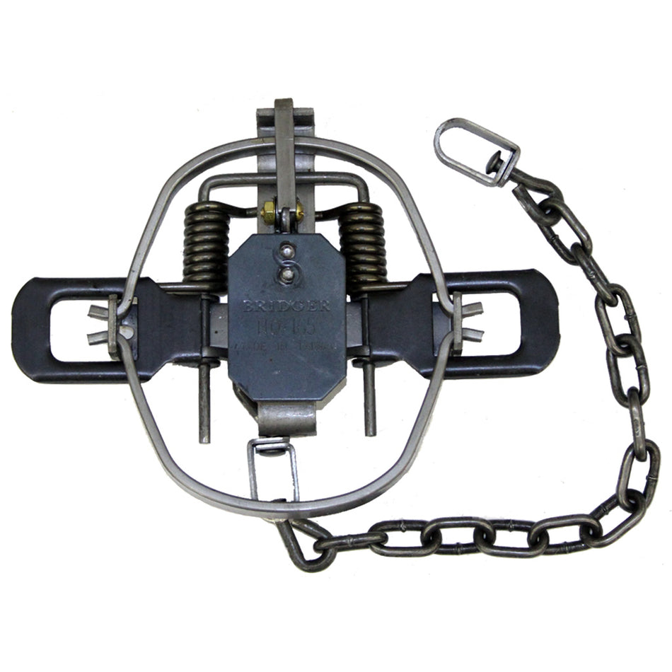 No. 1.65 Bridger Coil Trap with Machine Chain and Swivel