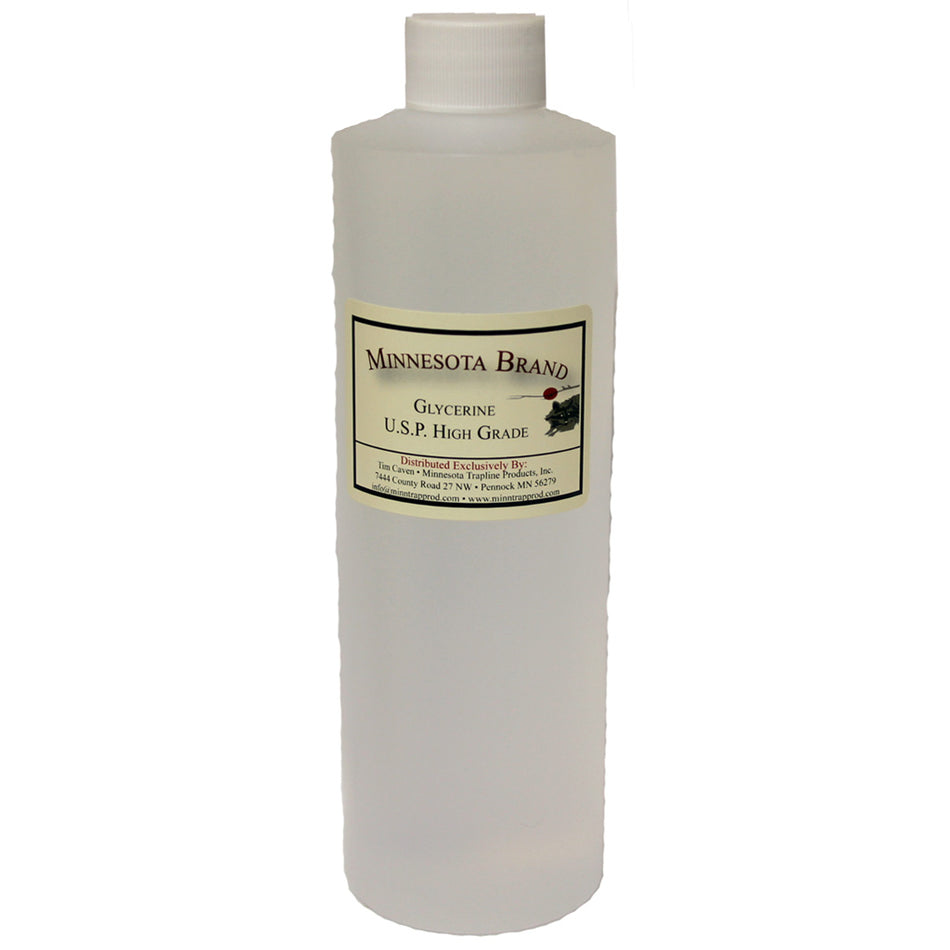 Glycerine Oil 16 oz. by Minnesota Trapline Binder and Stabilizer