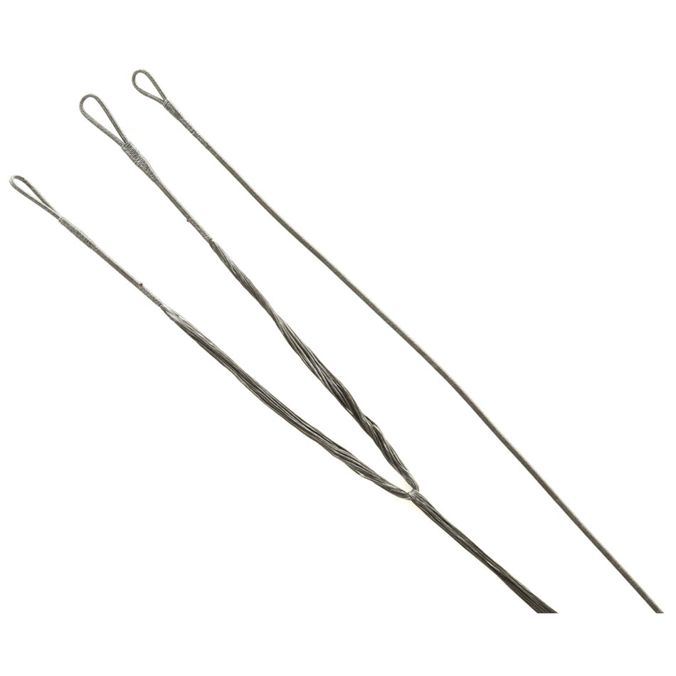 J and D 45.25 in. 452X Pre-Stretched Black Split Bow Cable