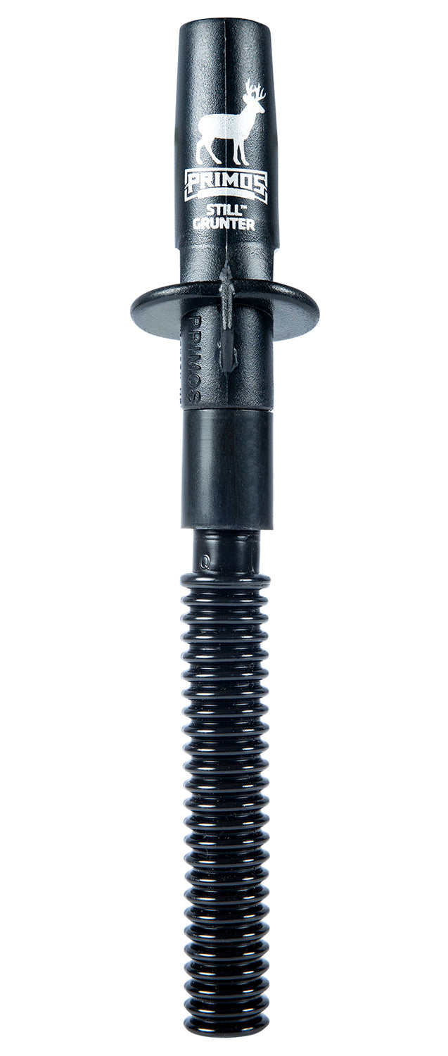 Primos 708 Still Grunter 6-in-1 Adjustable Reed Deer Call - Black Plastic