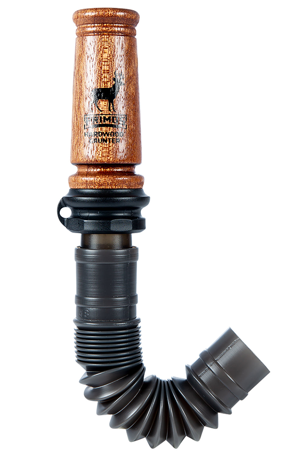 Primos 701 Hardwood Grunter Adjustable Reed Deer Grunt Call - Black/Natural