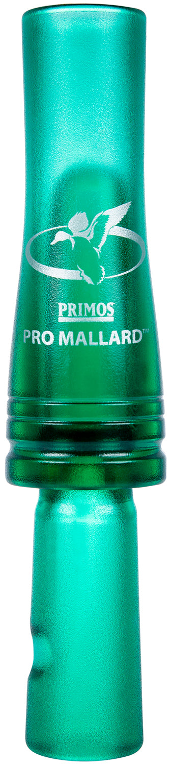 Primos PS804 Pro Mallard Single Reed Open Duck Call - .010 Mylar Reed, Green