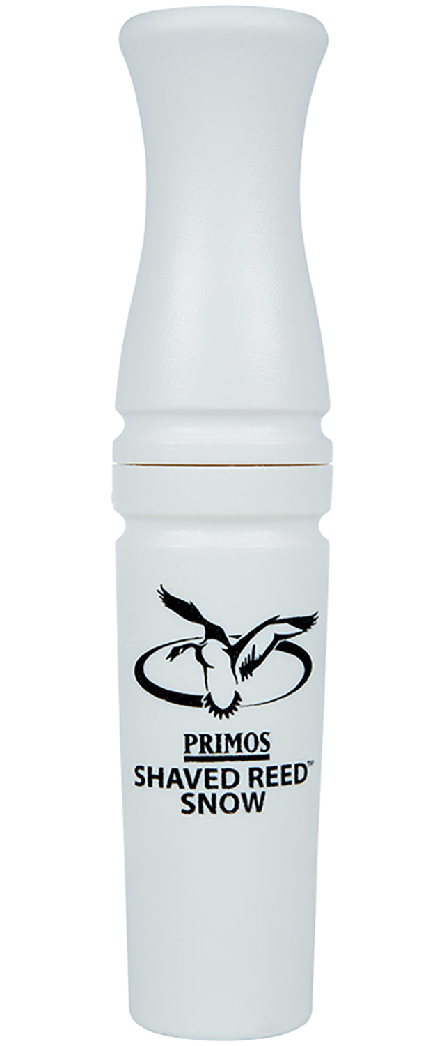 Primos 828 Shaved Reed Open Snow Goose Call - Realistic Highs & Lows, White Polycarbonate
