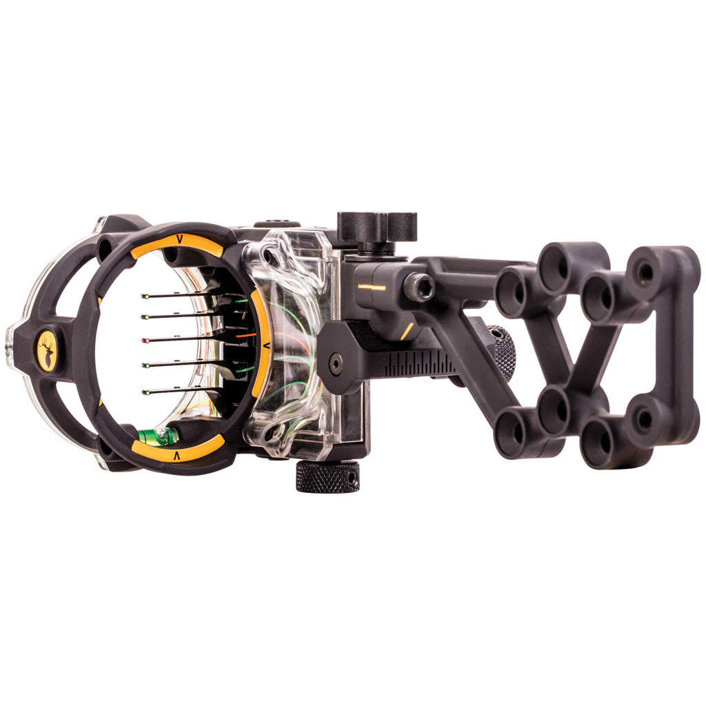 Trophy Ridge React H5 .019 5-Pin Black Bow Sight Left Hand