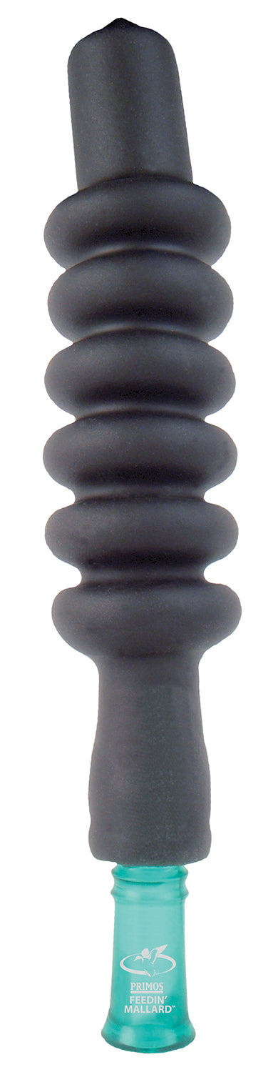 Primos 829 Feedin' Mallard Shaker Call - Mallard Feed Sounds, Black Plastic