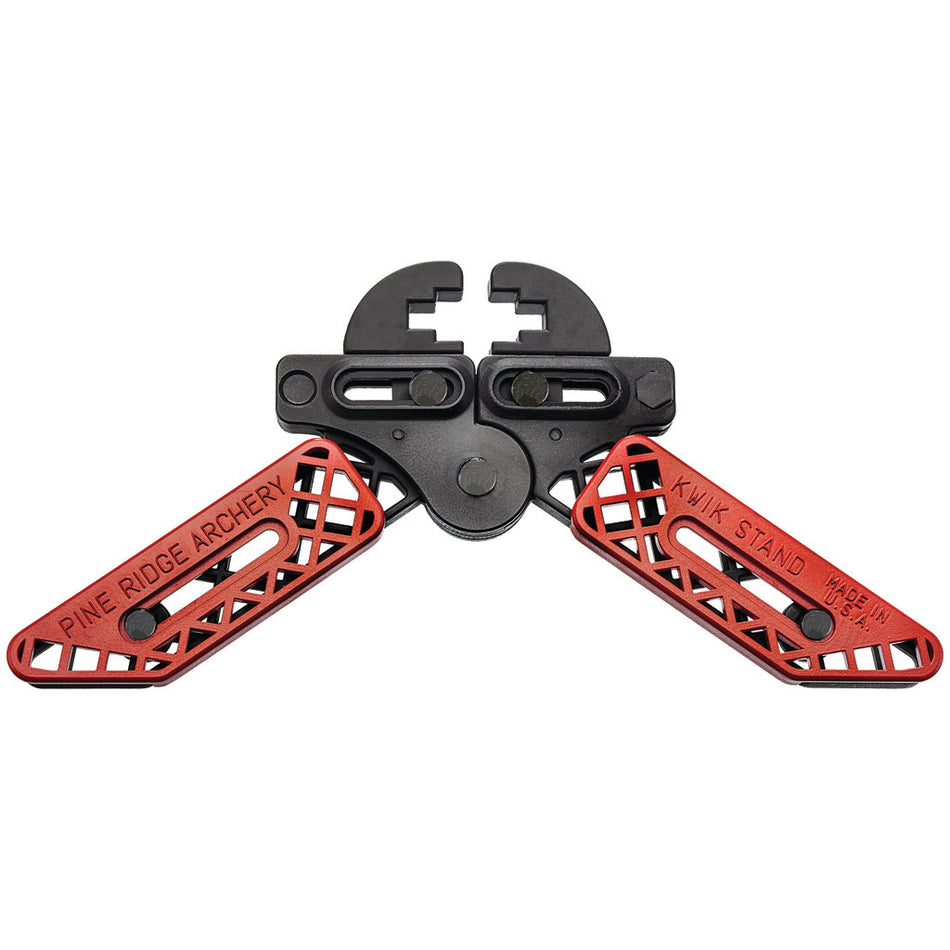 Pine Ridge Kwik Stand Bow Stabilizer Support Red/Black Adjustable