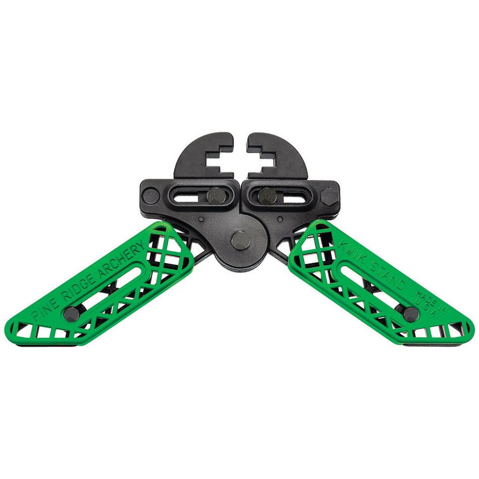 Pine Ridge Kwik Stand Bow Stabilizer Support Lime Green/Black Adjustable