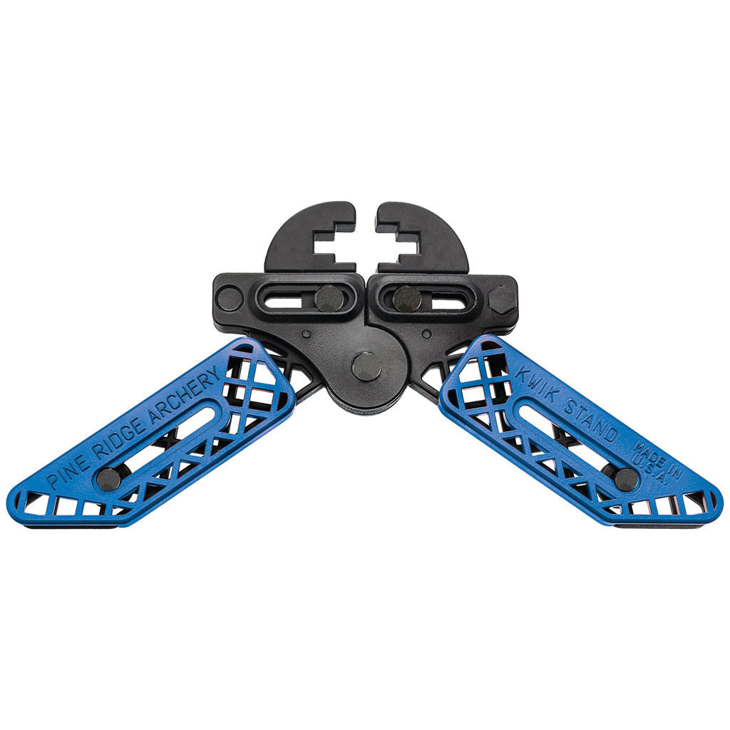 Pine Ridge Kwik Stand Bow Stabilizer Support Blue/Black Adjustable