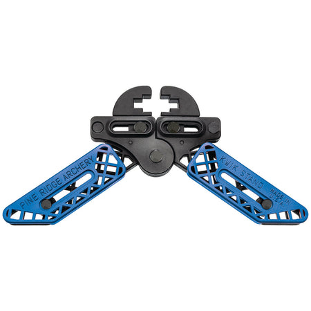 Pine Ridge Kwik Stand Bow Stabilizer Support Blue/Black Adjustable
